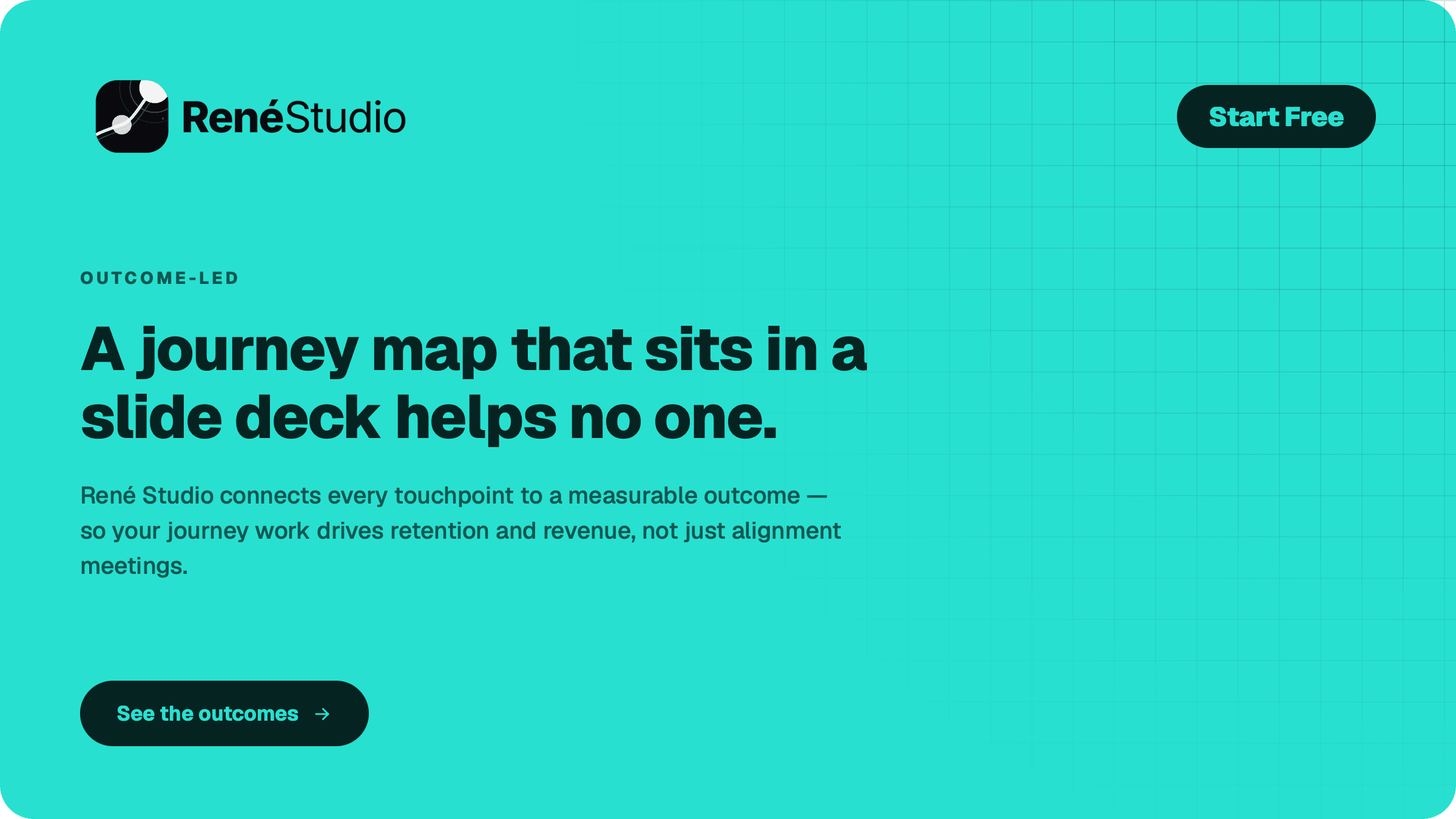 René Studio — turn journey maps into measurable outcomes. Start free.